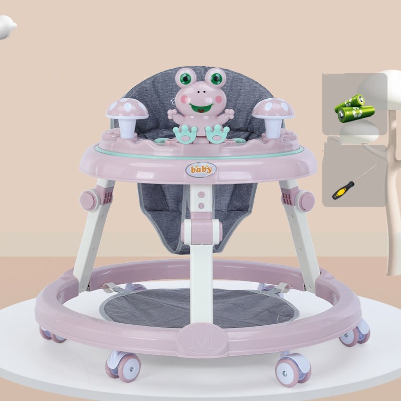 Baby Walker Anti-O-leg Baby Multifunctional Anti-rollover - Cindi Book