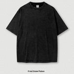 Washed Round Neck Short Sleeve Batik Children's T-shirt - Cindi Book