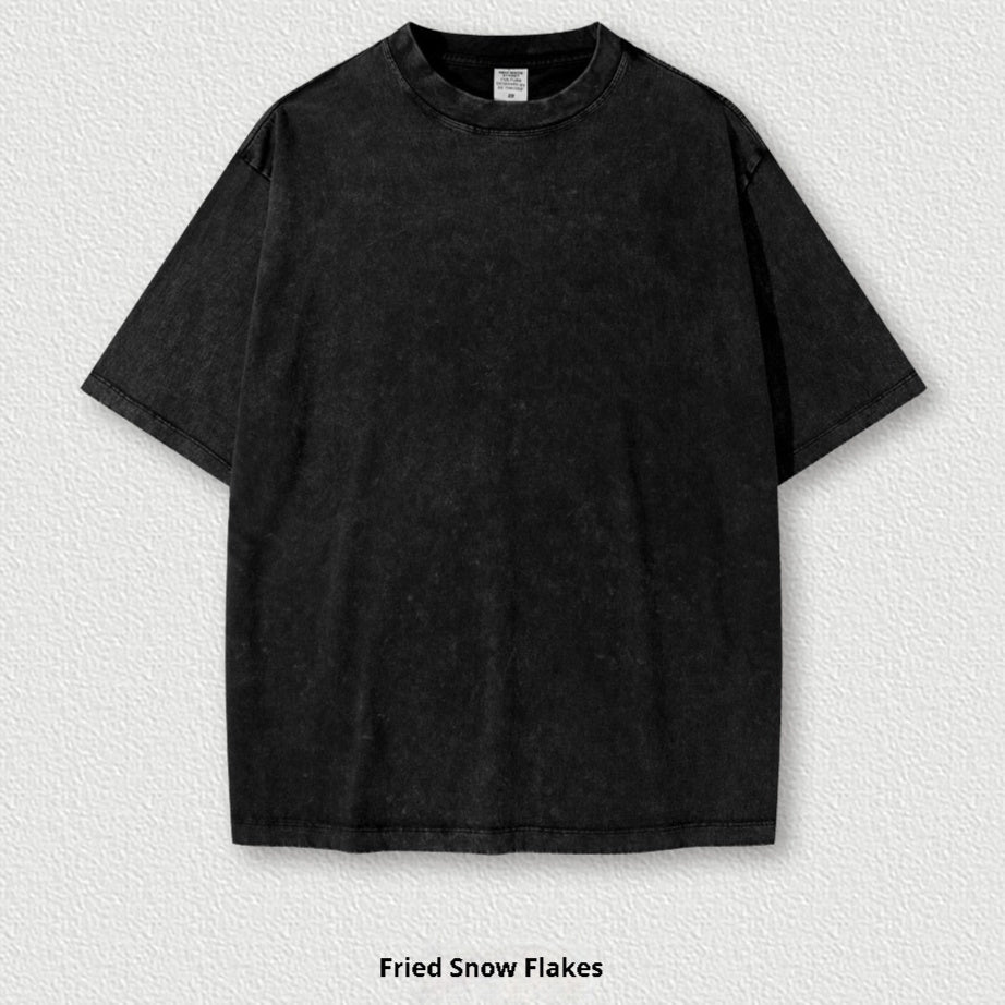 Washed Round Neck Short Sleeve Batik Children's T-shirt - Cindi Book