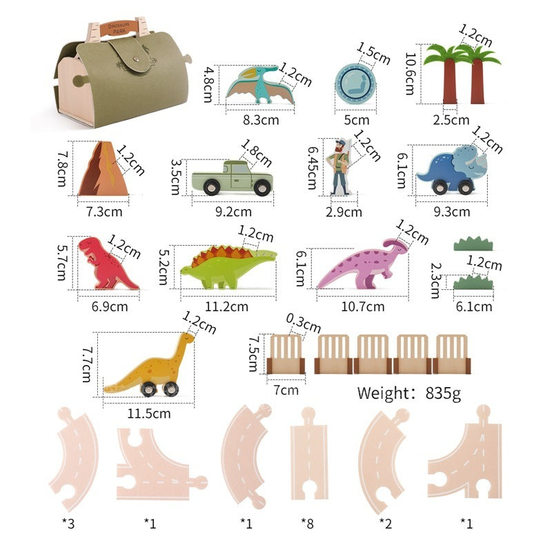 Children Puzzle Shape Stacking Toys Toddler - Cindi Book