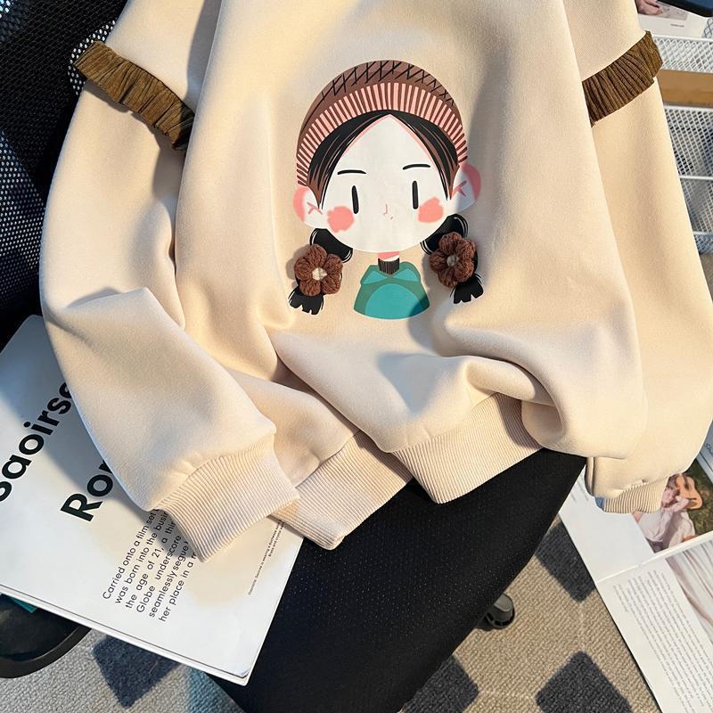 Girls Stylish Hoodie Base Layer Casual Style For Kids - Cindi Book
