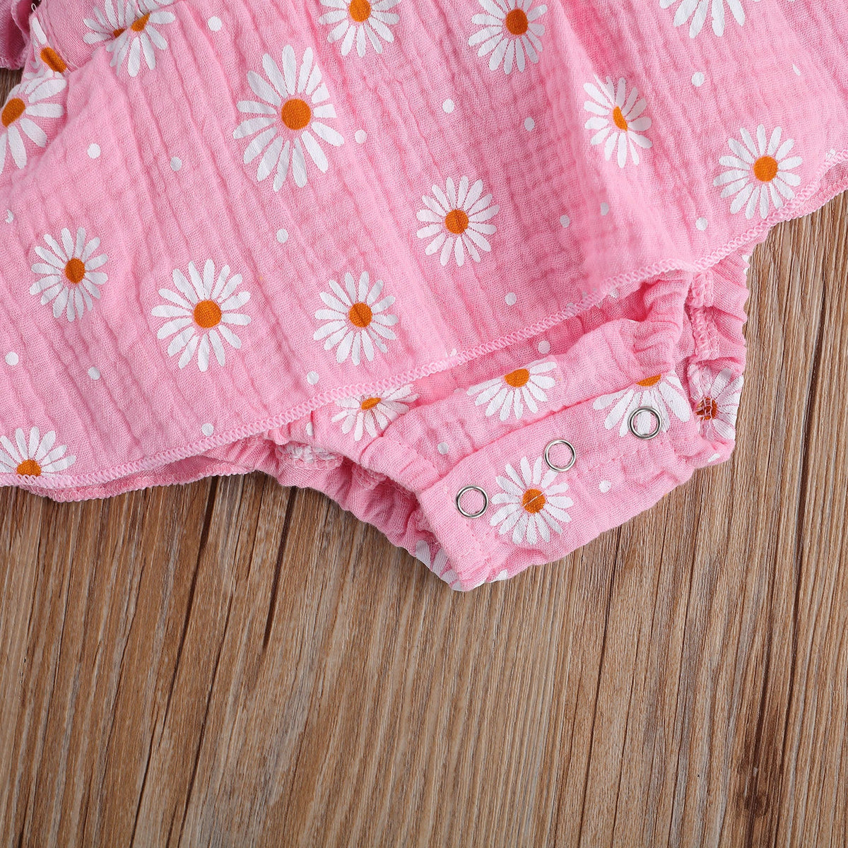 Strap Four-color Chrysanthemum One-piece Romper Dress Triangle Romper Headband - Cindi Book