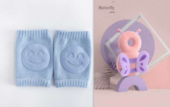 Summer Terry Baby Socks Toddler Crawling Knee Pads - Cindi Book