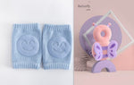 Summer Terry Baby Socks Toddler Crawling Knee Pads - Cindi Book