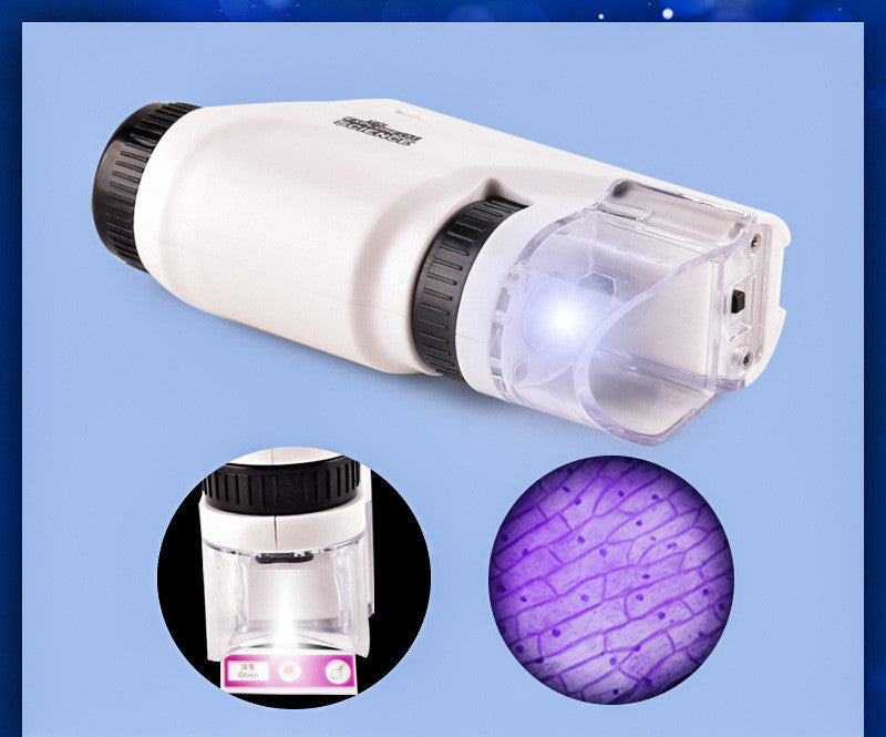 Children's Portable Optical Handheld Microscope Toy Mini Creature - Cindi Book