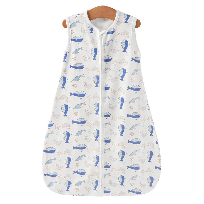 Newborn Summer Vest Sleeping Bag Baby Anti-kick Quilt - Cindi Book
