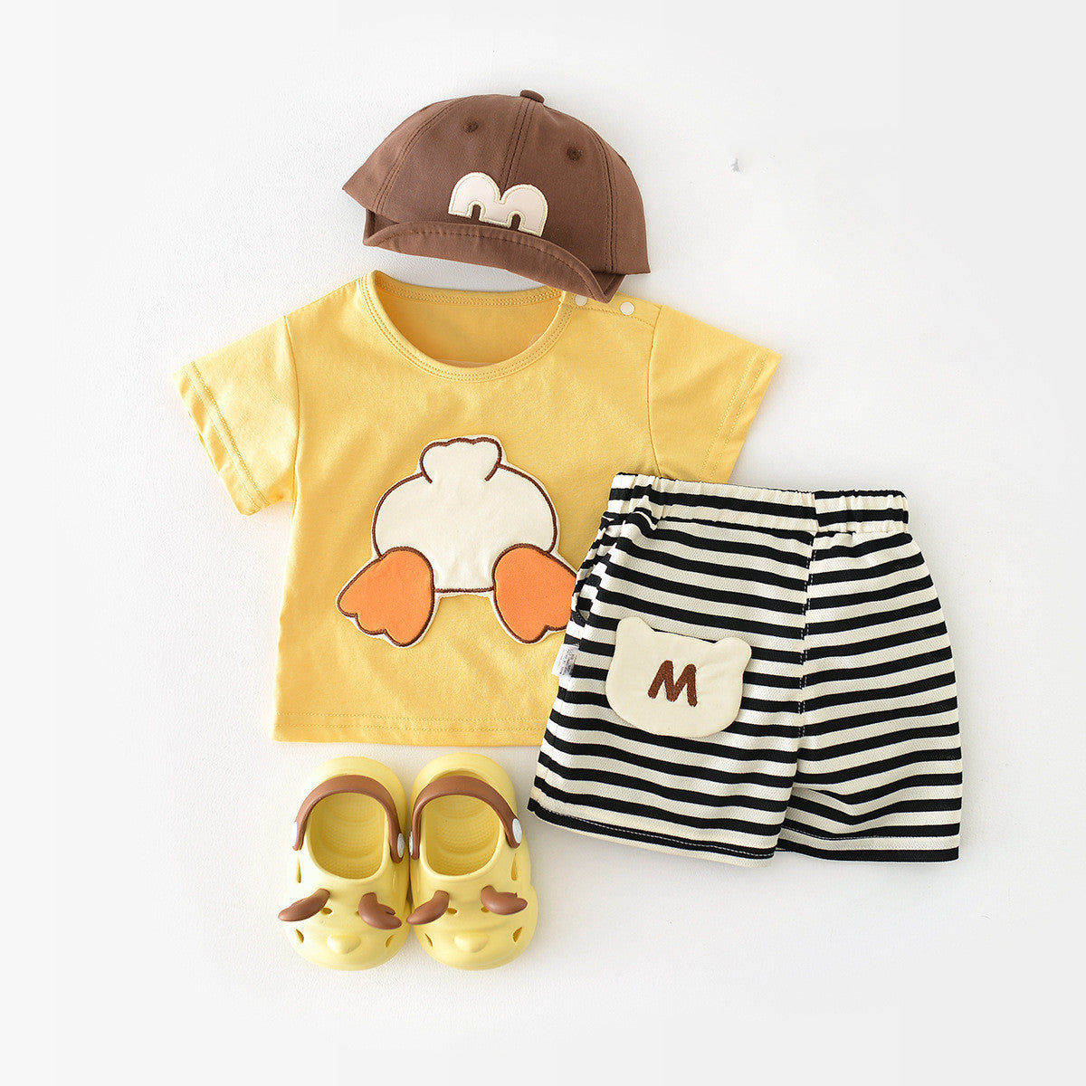 Cotton Cute T-shirt Baby Going Out Tops - Cindi Book