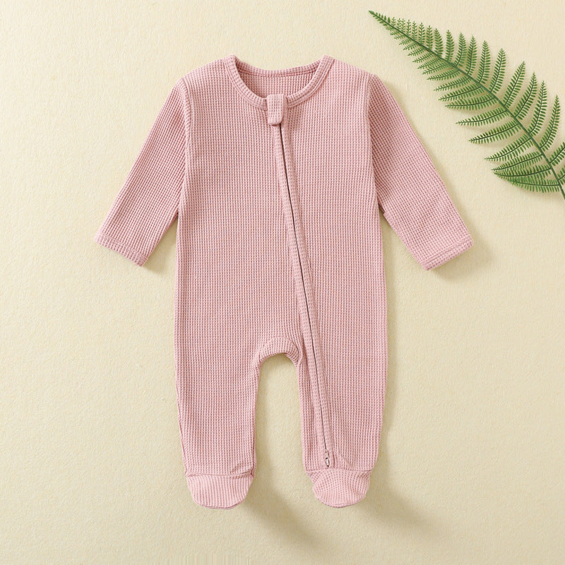 Baby Jumpsuit Romper Long Sleeve Zipper - Cindi Book
