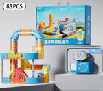 Children's Educational Electric Magnetic High-speed Rail Track Assembling Toys - Cindi Book