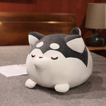 Lazy Husky Shiba Inu Pillow Girl Sleeping Doll - Cindi Book
