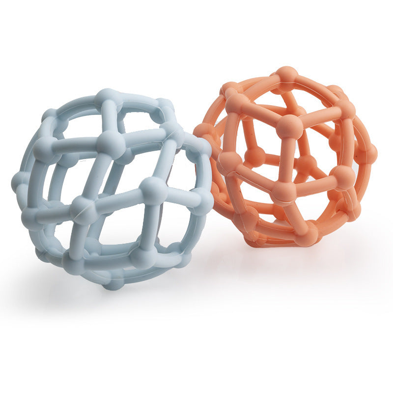 Baby Silicone Ball Newborn Soft Ball Round Hollow Small - Cindi Book