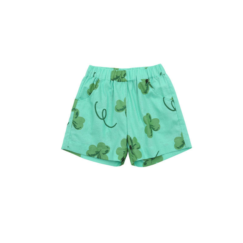 Fashion Printed T-shirt Shorts For Boys And Girls - Cindi Book