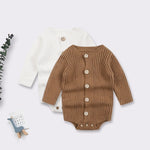 Knitted Sweater Baby Bodysuit One-piece Baby Wear - Cindi Book