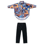 Children Loose Floral Shirt For Dance Clothes - Cindi Book