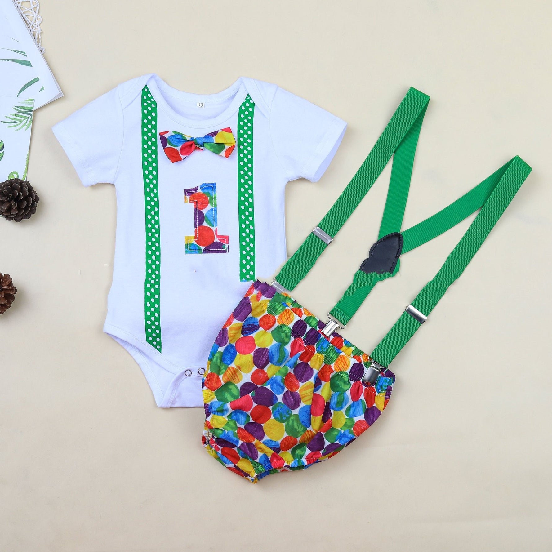 Children's Clothing Summer Clothing Baby Romper Birthday - Cindi Book