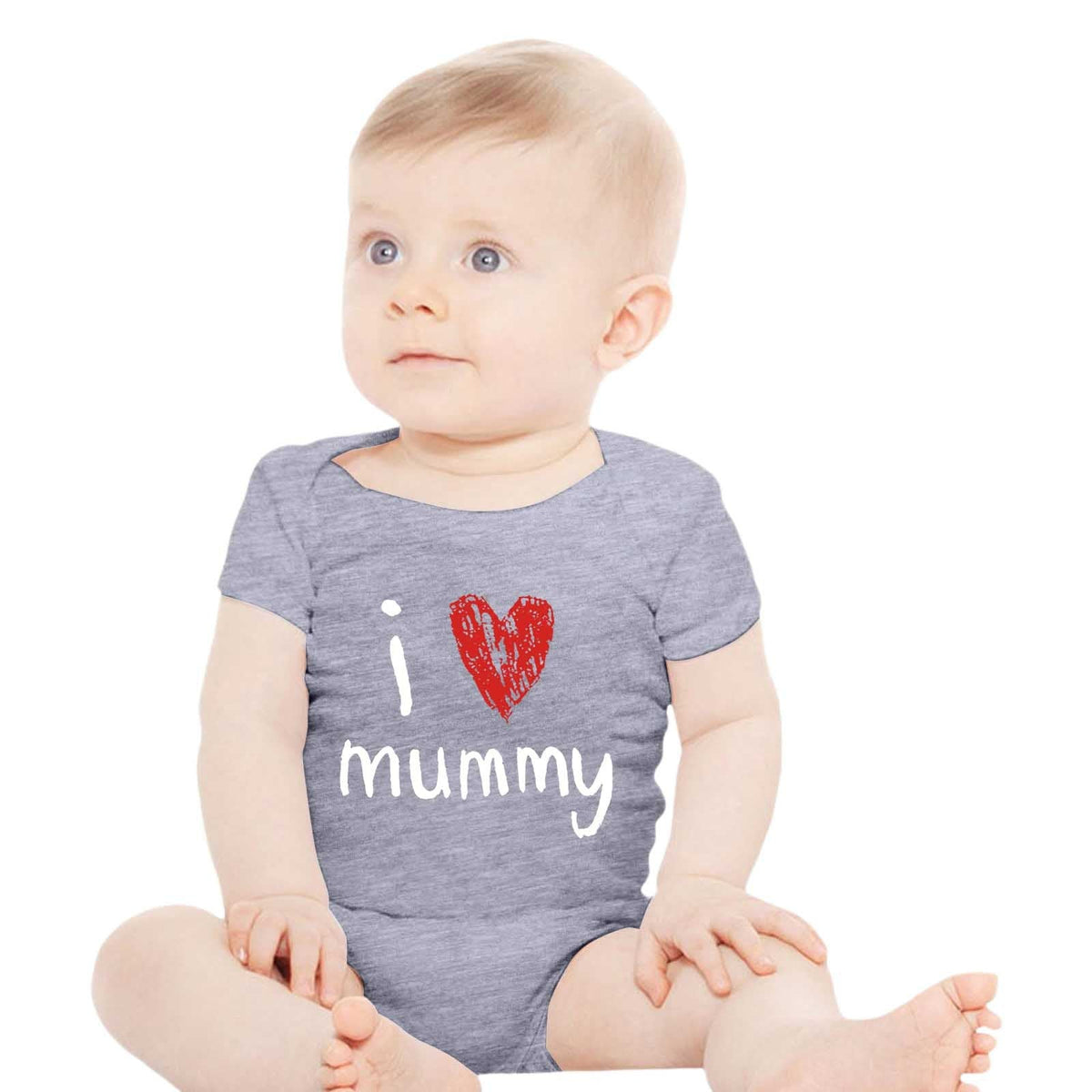 English Letter Printed Cotton Baby Romper - Cindi Book