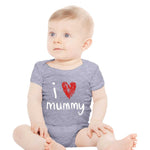 English Letter Printed Cotton Baby Romper - Cindi Book