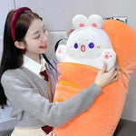 Radish Rabbit Doll Cat Pillow Toy - Cindi Book