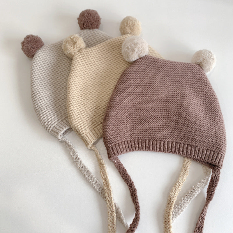 Ins Baby Ball Cute Ear Protection Hat - Cindi Book
