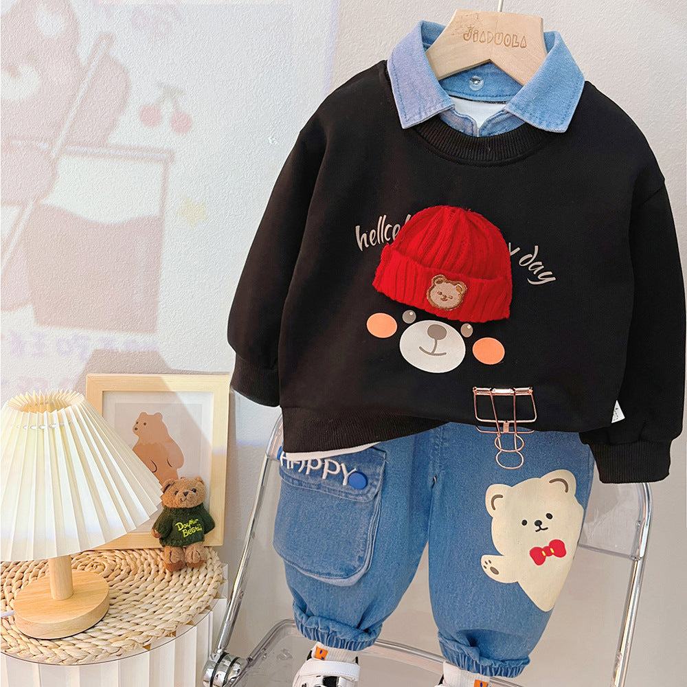 Clothes For Babies Split Boy Suit - Cindi Book