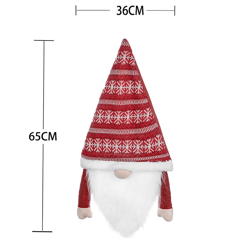 Christmas Tree Hat Forest Elderly Tree-top Star Home Decorations Arrangement Products - Cindi Book