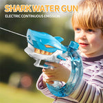 New Shark Electric Water Gun Toys Fully Automatic Continuous Fire Water Gun Large Capacity Beach Summer Children's Water Playing Toys - Cindi Book