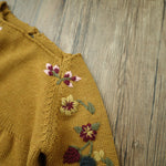 Baby Embroidery Long Sleeve Butt Wrap Clothes Wool - Cindi Book