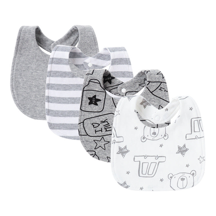 Baby And Infant Bibs Made Of Pure Cotton - Cindi Book