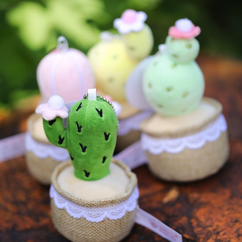 Dancing Cactus Plush Toy Succulent Potted Decoration - Cindi Book