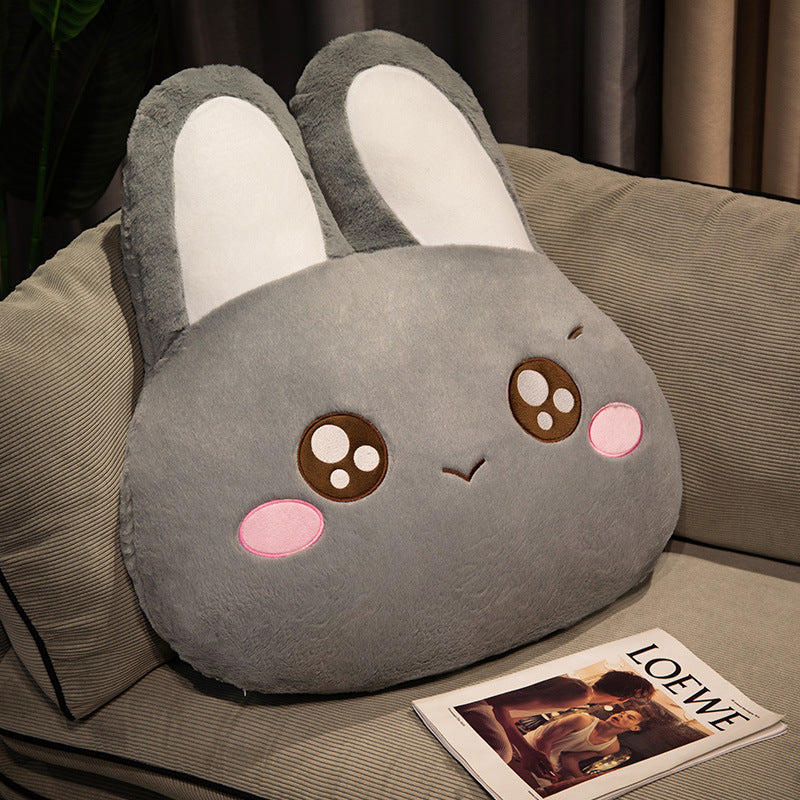 Warm Hand Rabbit Pillow Plush Toy - Cindi Book