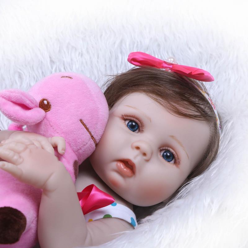 Simulation Baby Toys Cute Female Baby - Cindi Book