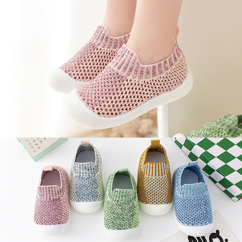 Soft Soled Children's Breathable Mesh Shoes - Cindi Book