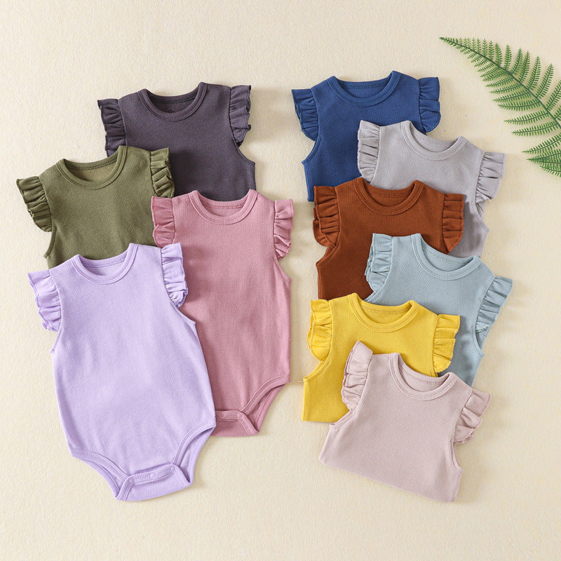 Newborn Clothes Baby Girl Onesie Jumpsuit Romper - Cindi Book