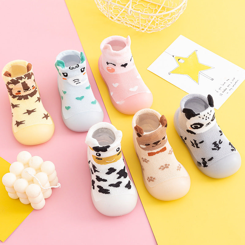 New Children's Socks Baby Toddler Soft-soled Floor Shoes - Cindi Book