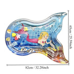 Children's Inflatable Marine Animal Racket Water Cushion Baby Crawling Racket Water Bag Racket Water Cushion Climbing Pad - Cindi Book