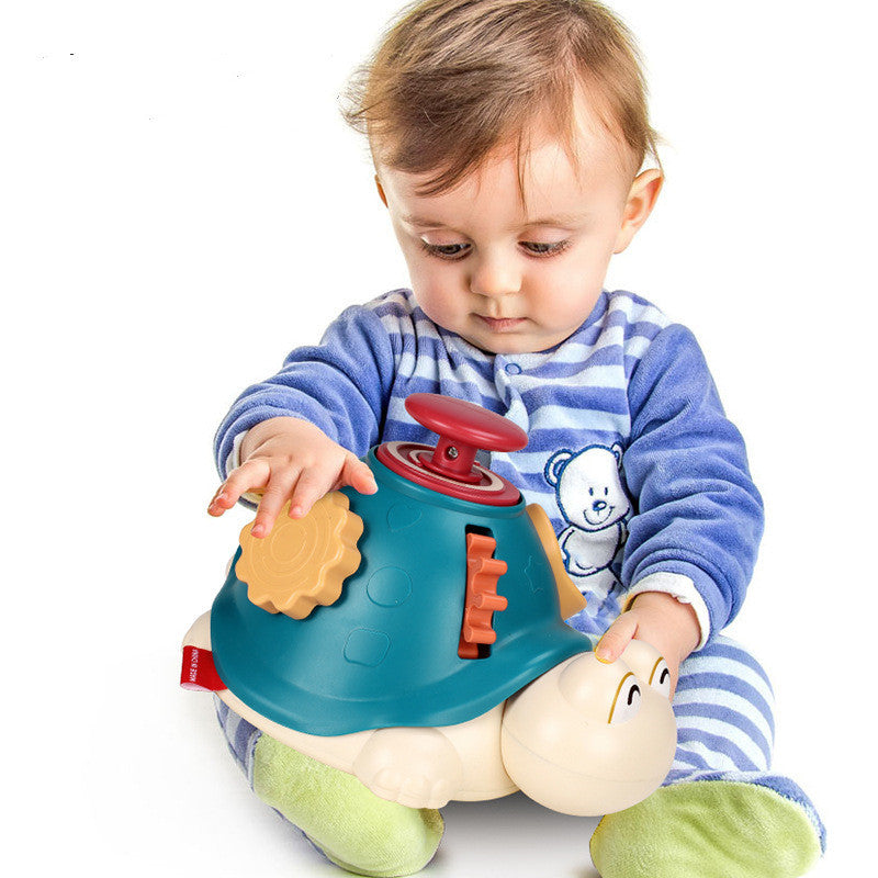 Turtle Finger Exploration Toy Baby Early Education Toy - Cindi Book