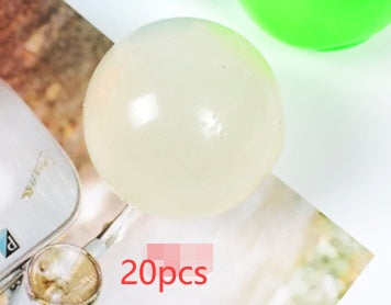 Luminous Sticky Ball Toys Sticky Wall Home Party Games Glow In The Dark Novelty Toys Decompression Squeeze Toy - Cindi Book