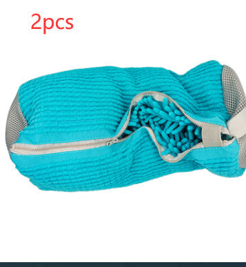 Gray Blue Home Apparatus Wash Shoe Bag Shoes Anti-deformation Laundry Protection Bags - Cindi Book