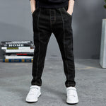 Boys Jeans Autumn And Winter New One-piece Velvet - Cindi Book