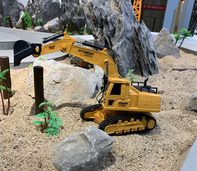 Alloy Remote Control Wireless Engineering Vehicle Model - Cindi Book