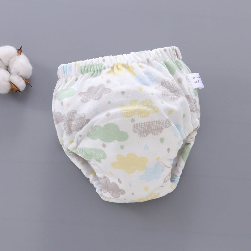 Baby Training Pants Washable 6-layer Gauze Diaper Cover Learning - Cindi Book