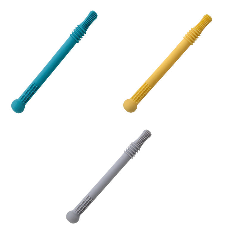 Baby Teether Silicone Hollow Teething Tube - Cindi Book