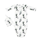 Newborn Knotted Nightgown Baby Sleeping Bag Print - Cindi Book