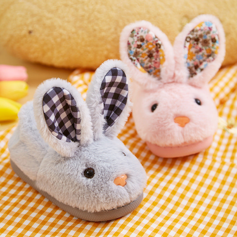 Winter Girls Boys Keep Warm Home Indoor Fluffy Cotton Shoes - Cindi Book