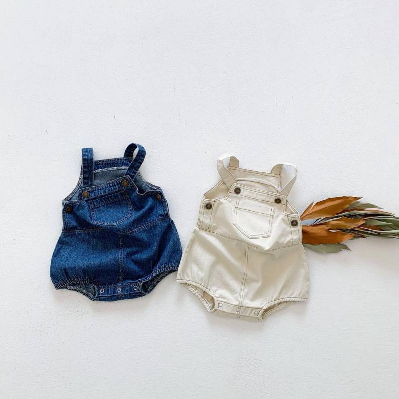 Bib Shorts All-match Korean  Western Style Denim Jumpsuit - Cindi Book