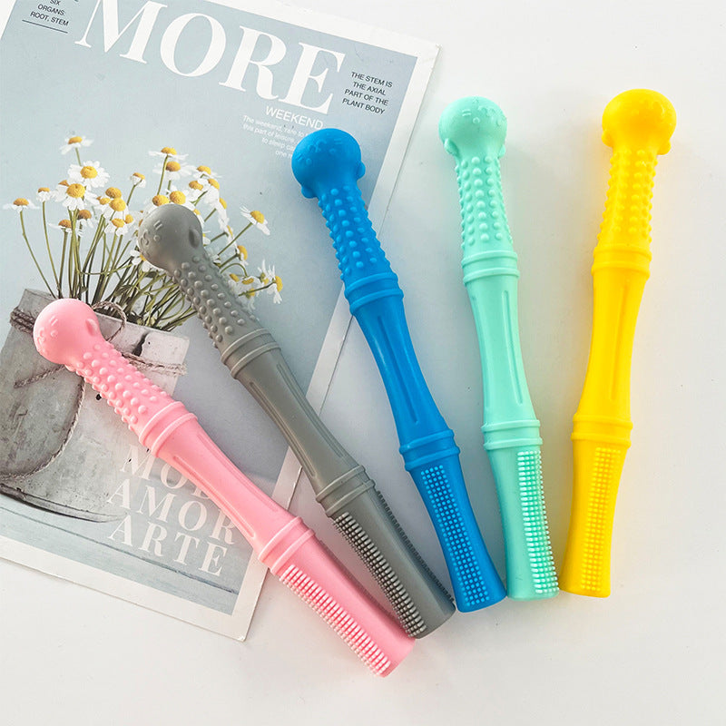 Silicone Baby Teething Stick Baby Teether Maternal And Child Supplies Teether - Cindi Book