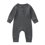 New Baby Jumpsuit Sunken Stripe Trousers Romper Western Style - Cindi Book