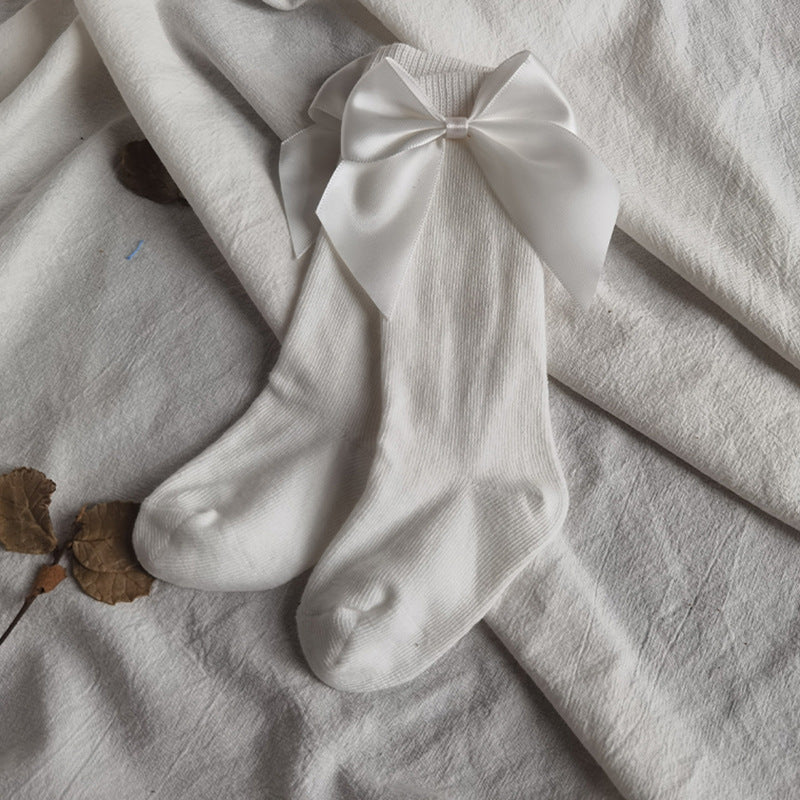 Spanish Children's Bow Socks