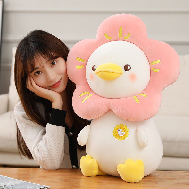 Children's Fashion Small Yellow Duck Toy Plush Doll - Cindi Book