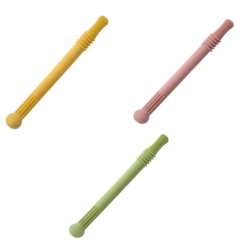 Baby Teether Silicone Hollow Teething Tube - Cindi Book